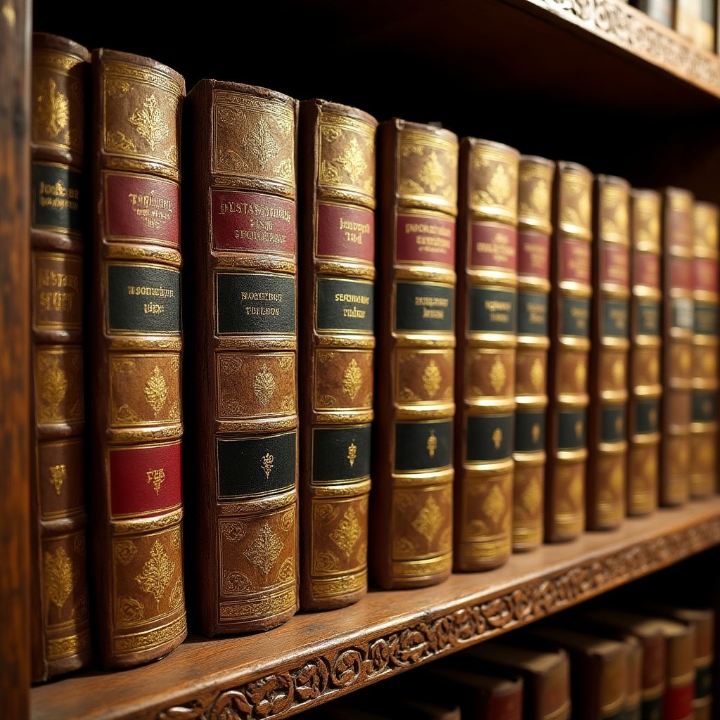 Collection de livres rares